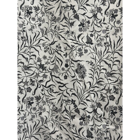 INC International Concepts Black & White Floral Prairie Cottagecore Dress Sz XS - Picture 6 of 7
